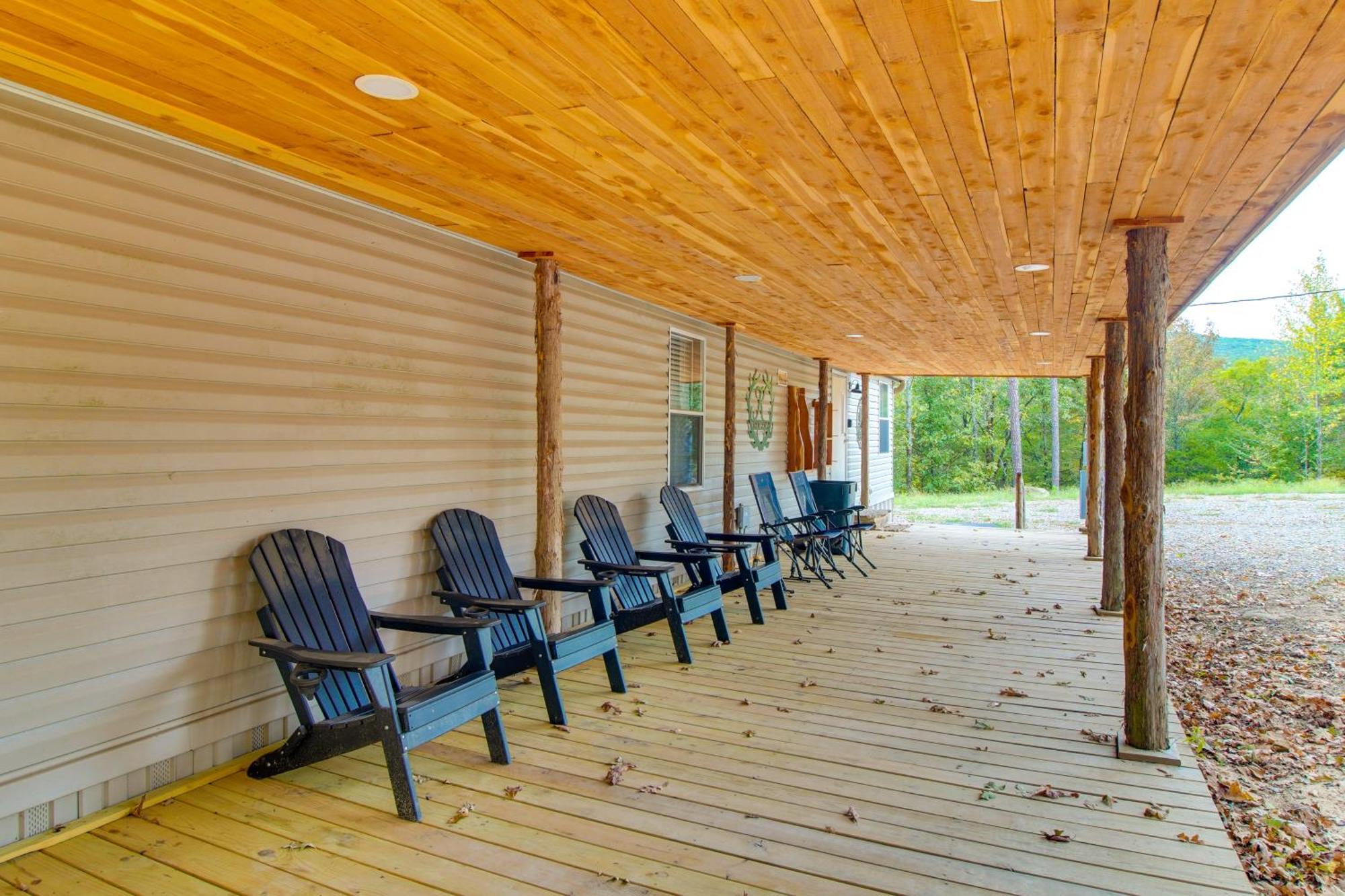 Ozark Mountain Cabin Rental On 300-Acre Ranch Exterior foto